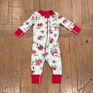 Hanna andersson holiday owl pajamas